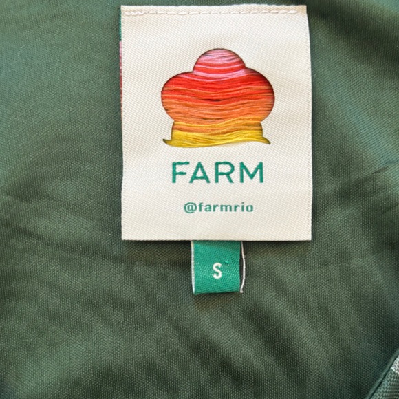 Farm Rio Pineapple Garden Stretch Tulle Bodycon Dress Tropical Roughed Size S - Picture 5 of 5